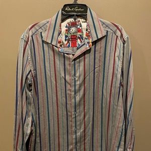 ROBERT GRAHAM- Men's Long Sleeve Shirt
